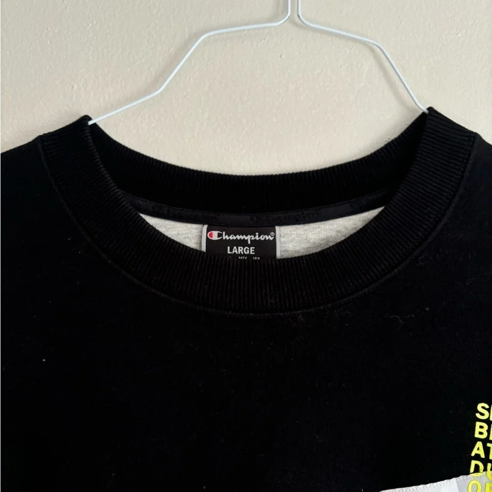 Champion Mens Super Fleece 2.0 Behind The Label Crew - Picture 9 of 9